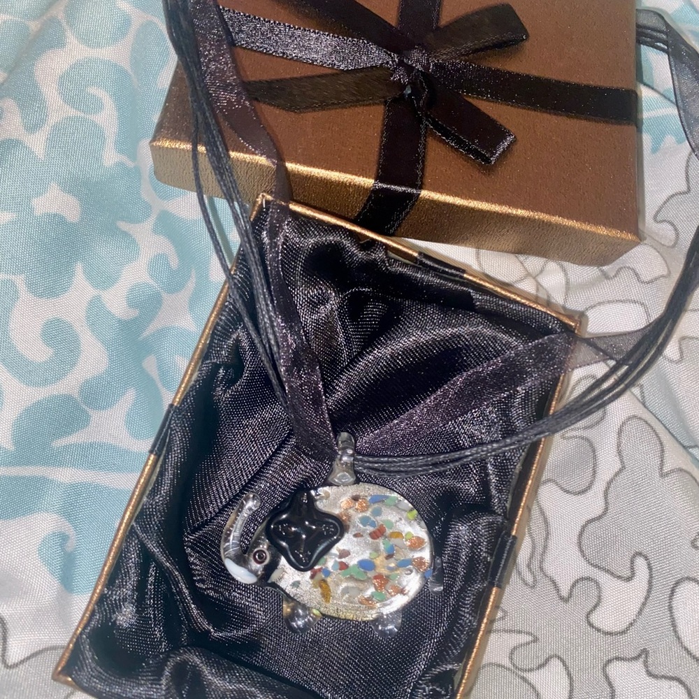 Whale’s Tale Cape May Elephant Necklace